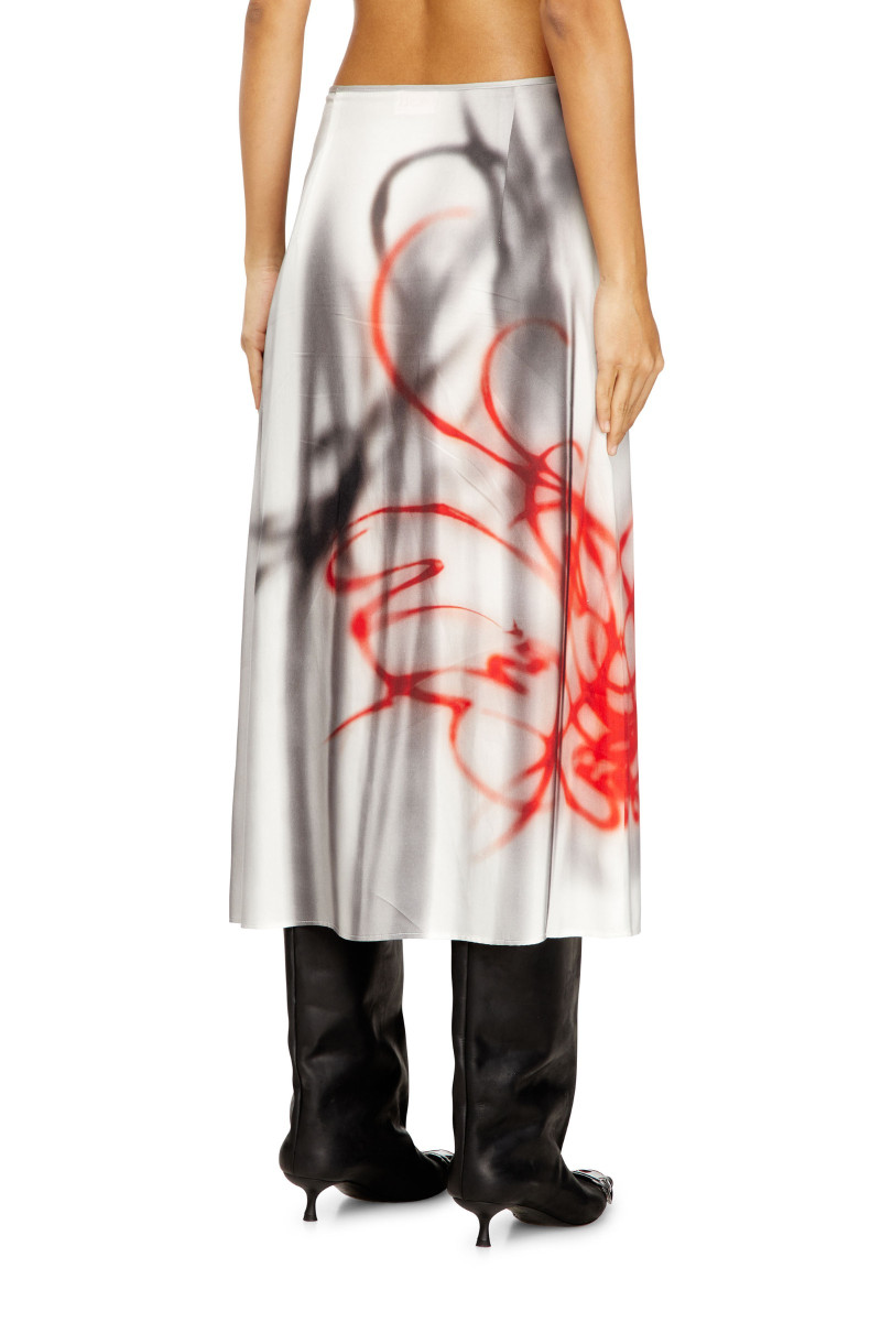Sukňa Diesel O-Rchid-S1 Skirt White