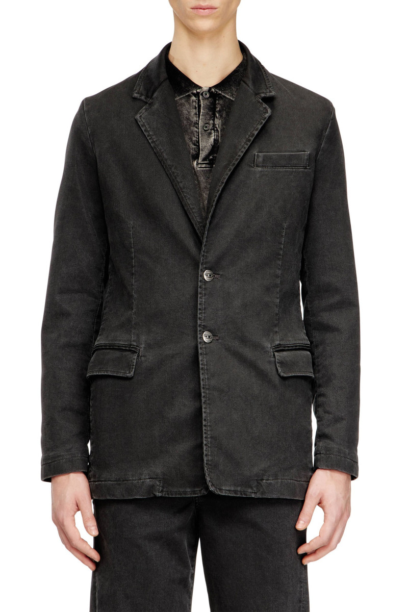 Sako Diesel D-Reger-D Jogg Jacket Black/Denim