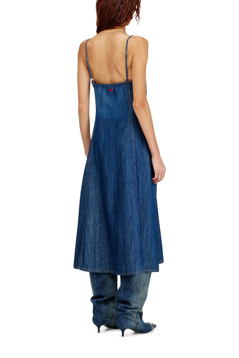 Šaty Diesel De-Beld-D Dress Denim