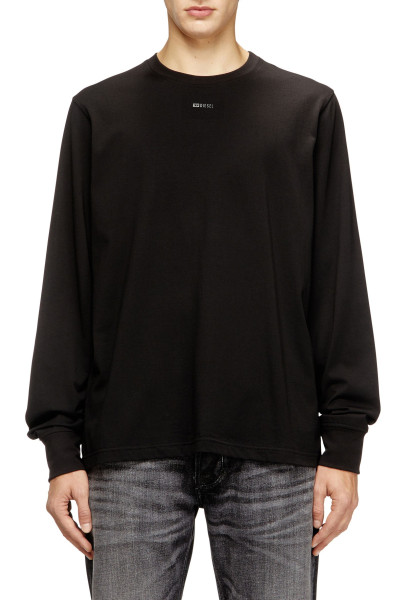 TRIČKO DIESEL T-ADJUST-LS-V1 T-SHIRT - Fotografie č. 1