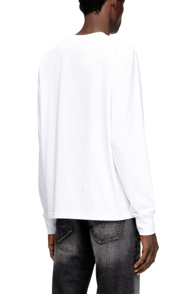 TRIČKO DIESEL T-ADJUST-LS-V1 T-SHIRT - Fotografie č. 3