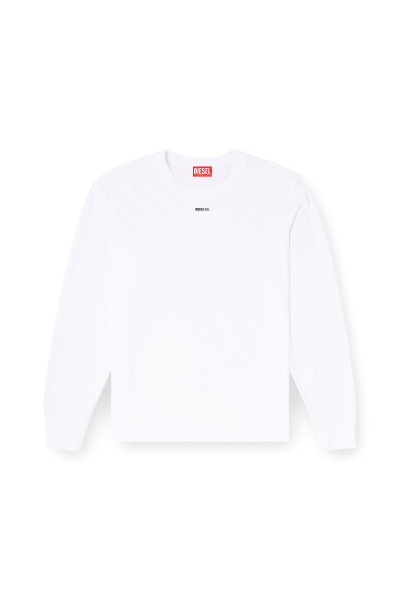 TRIČKO DIESEL T-ADJUST-LS-V1 T-SHIRT - Fotografie č. 4