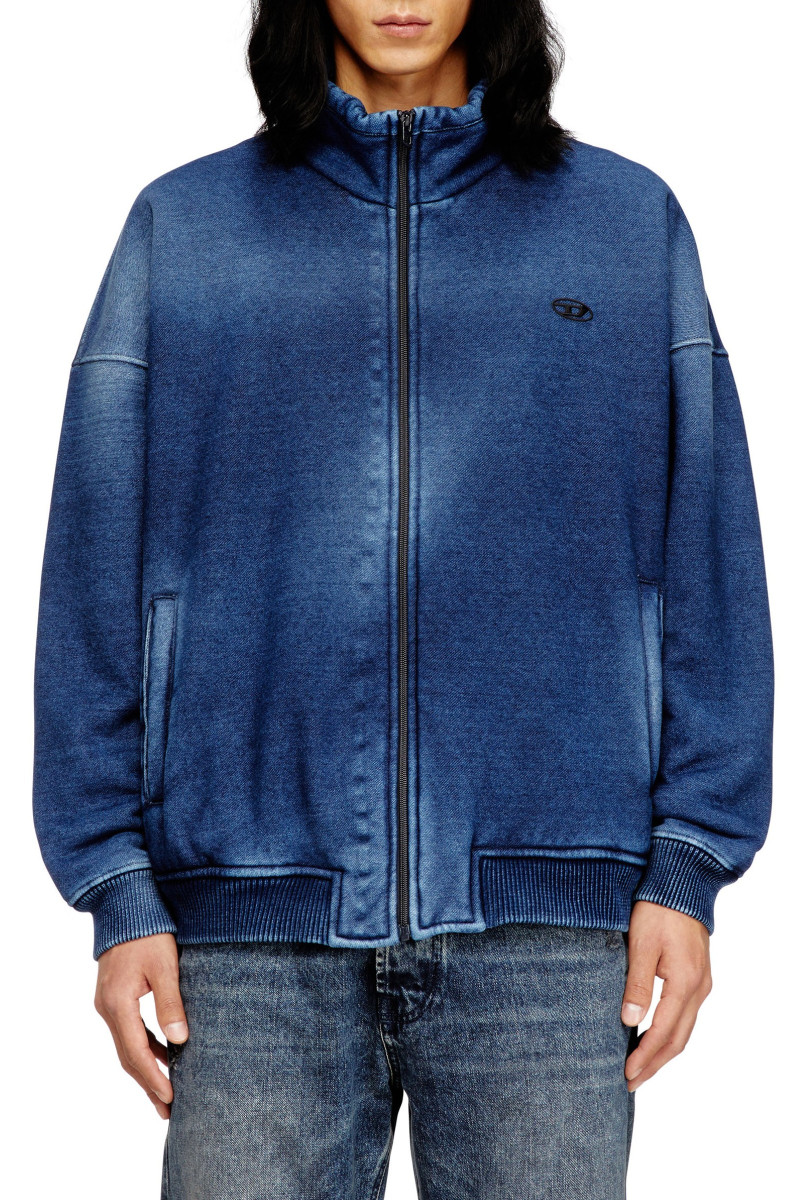 Mikina Diesel S-Batel-V1 Jacket Denim Blue