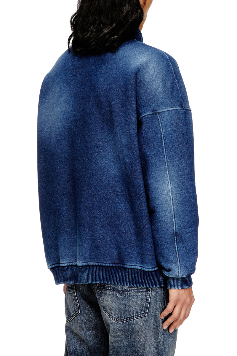 Mikina Diesel S-Batel-V1 Jacket Denim Blue