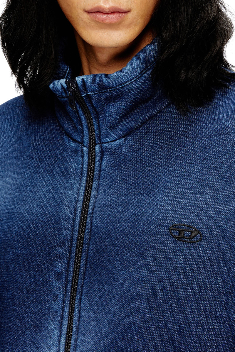 Mikina Diesel S-Batel-V1 Jacket Denim Blue