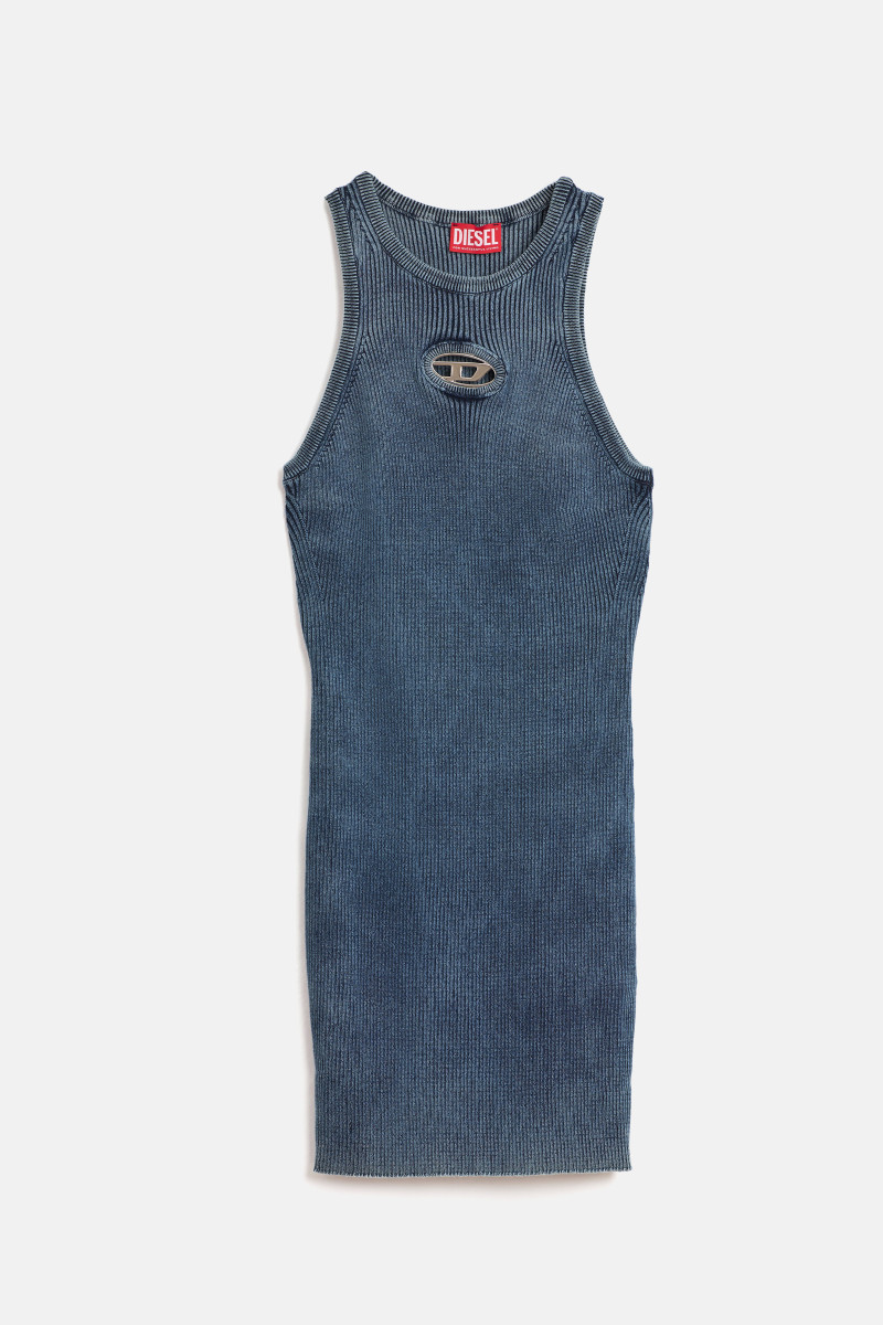 Šaty Diesel M-Anchorage-Sl Dress Peacoat