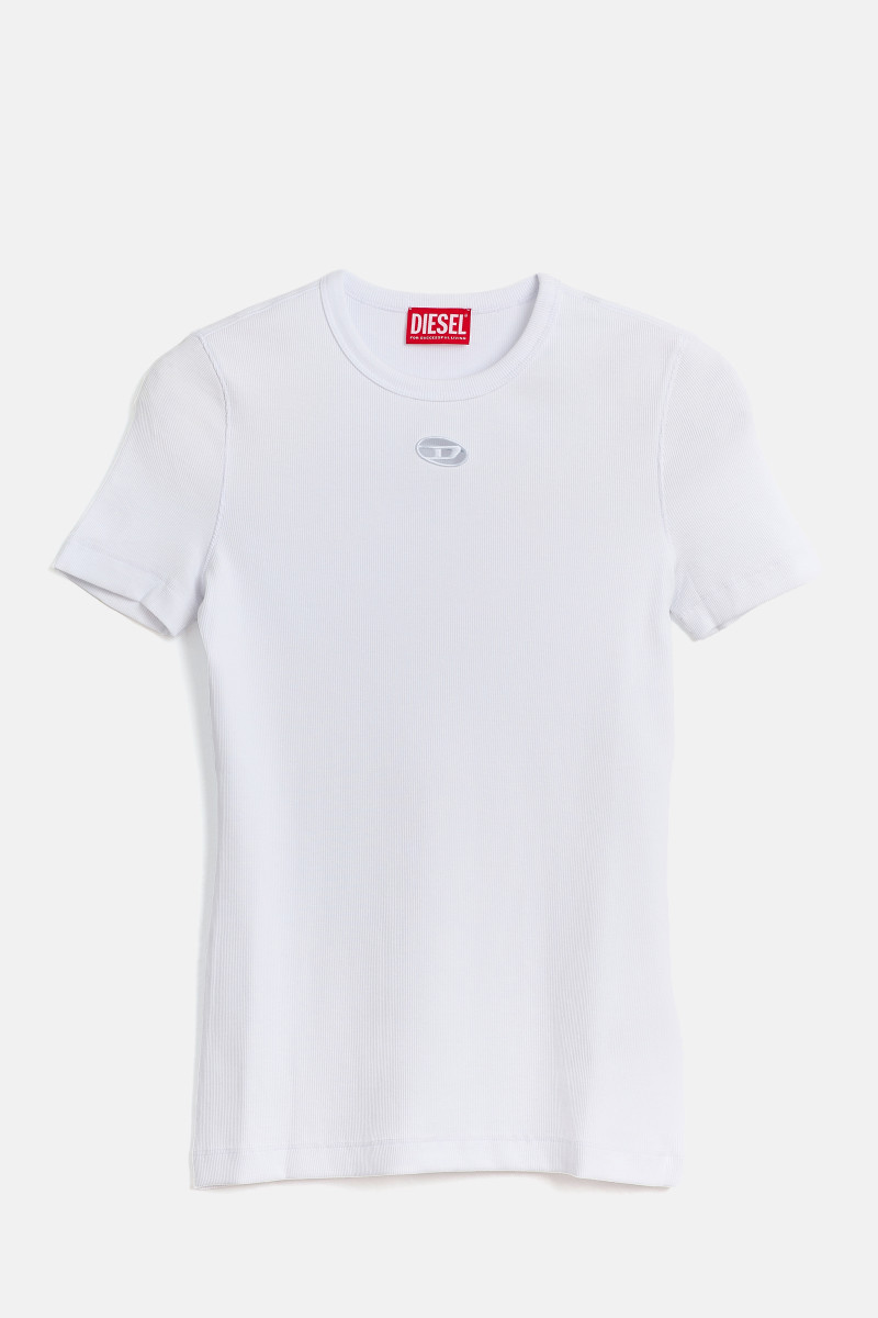 Póló Diesel T-Ribber-Od T-Shirt Bright White