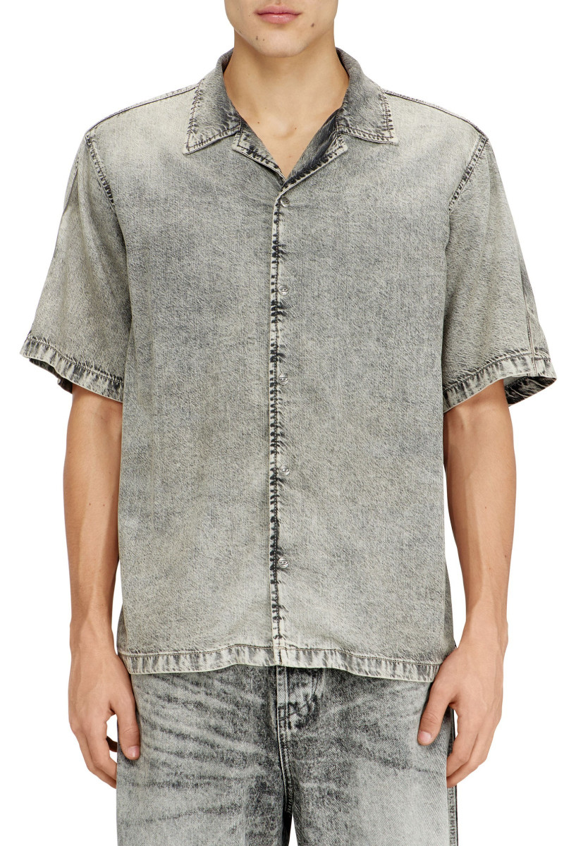 Košeľa Diesel D-Nabil-S8 Shirt Black/Denim
