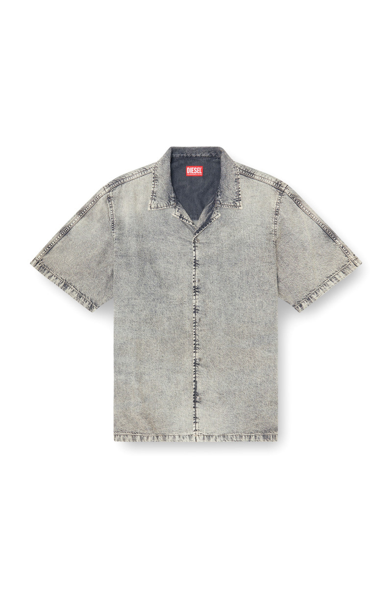 Košeľa Diesel D-Nabil-S8 Shirt Black/Denim