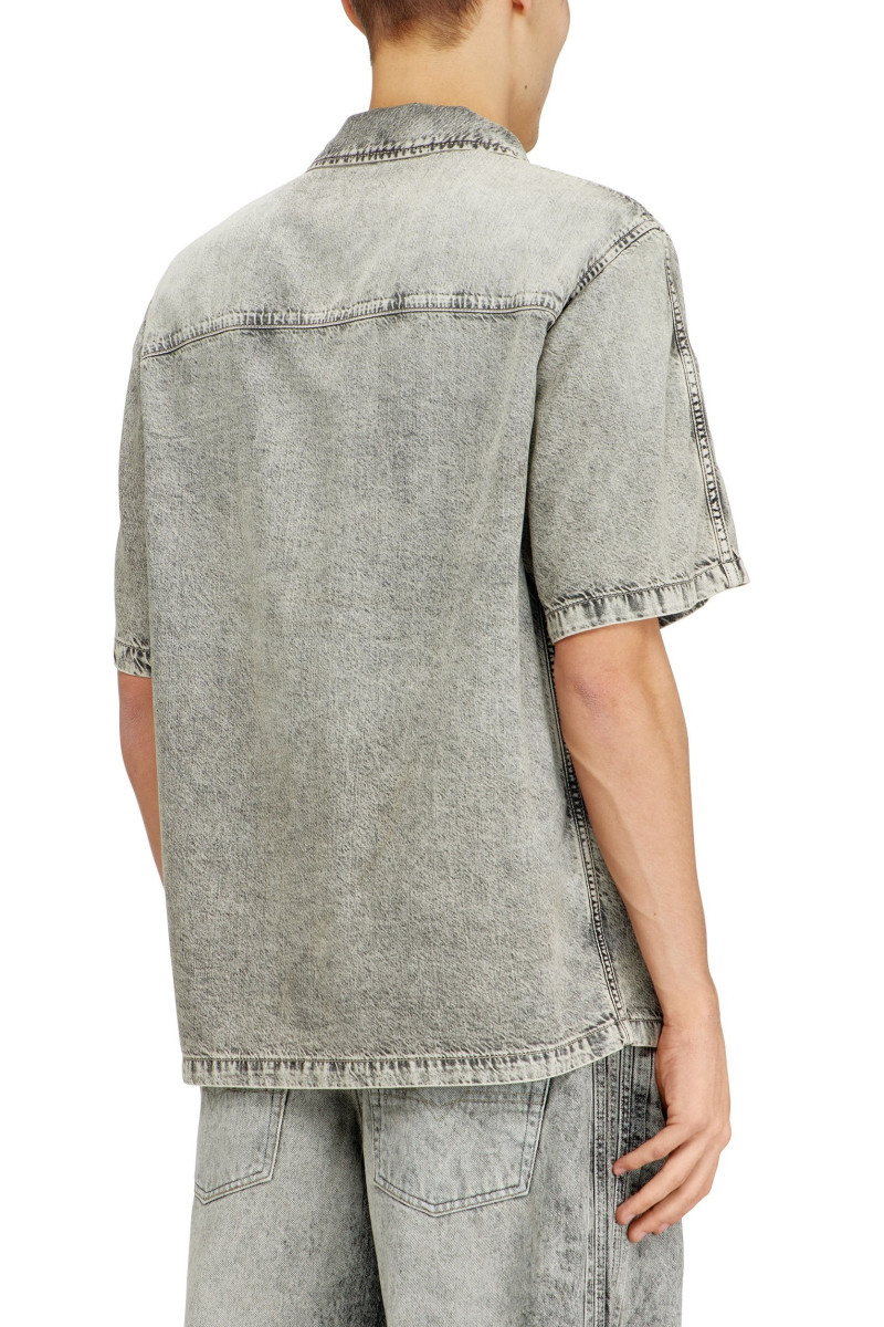 Košeľa Diesel D-Nabil-S8 Shirt Black/Denim