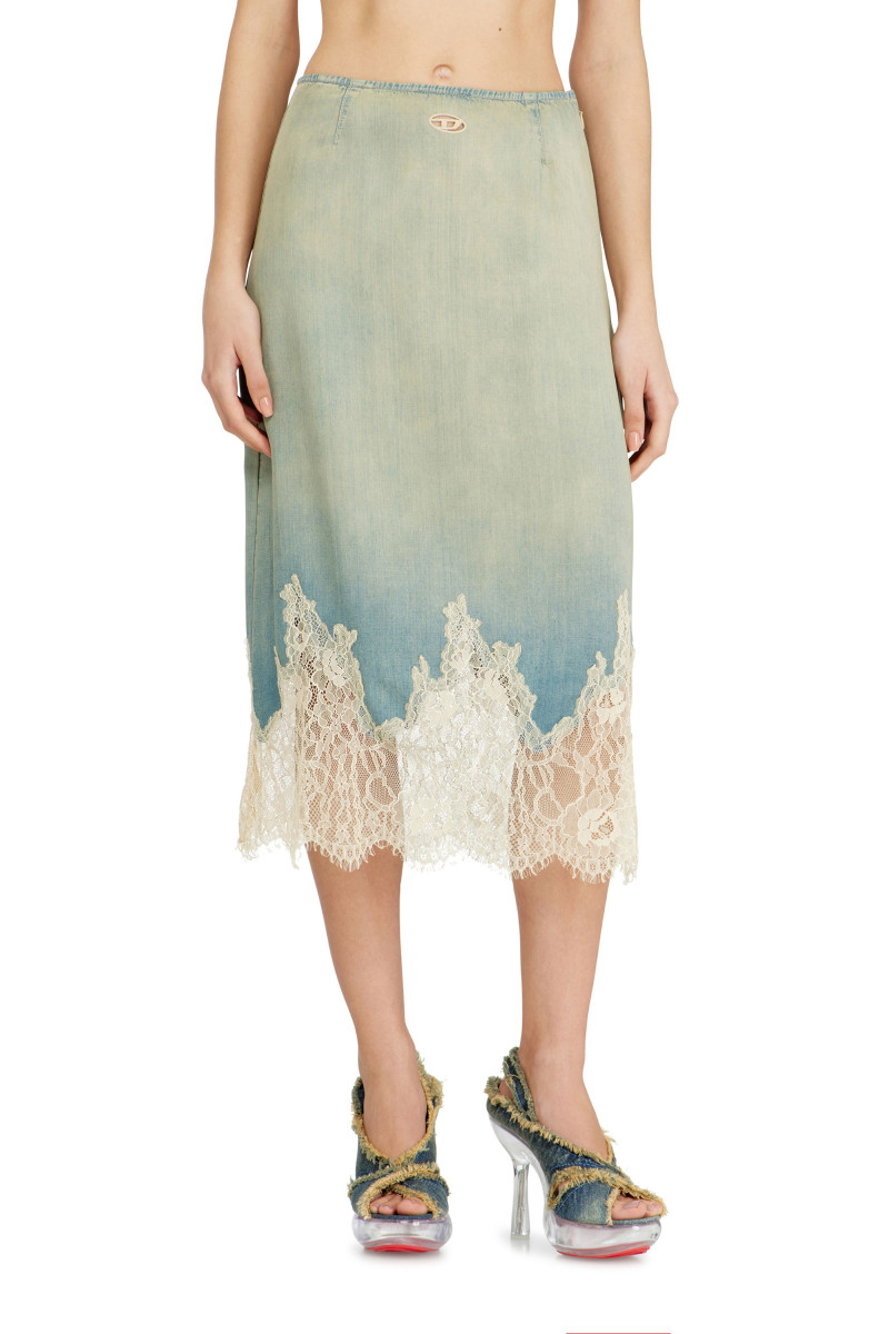 Sukňa Diesel De-Mersy-S Skirt Denim