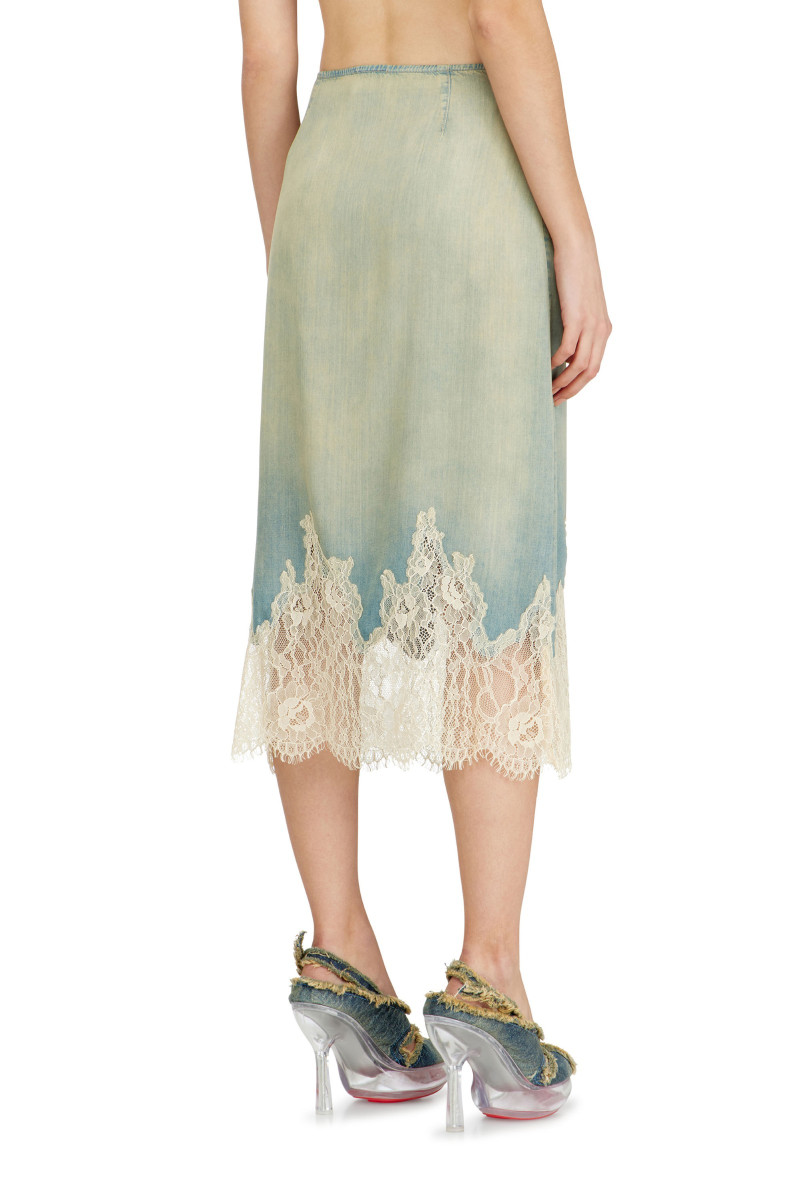 Sukňa Diesel De-Mersy-S Skirt Denim