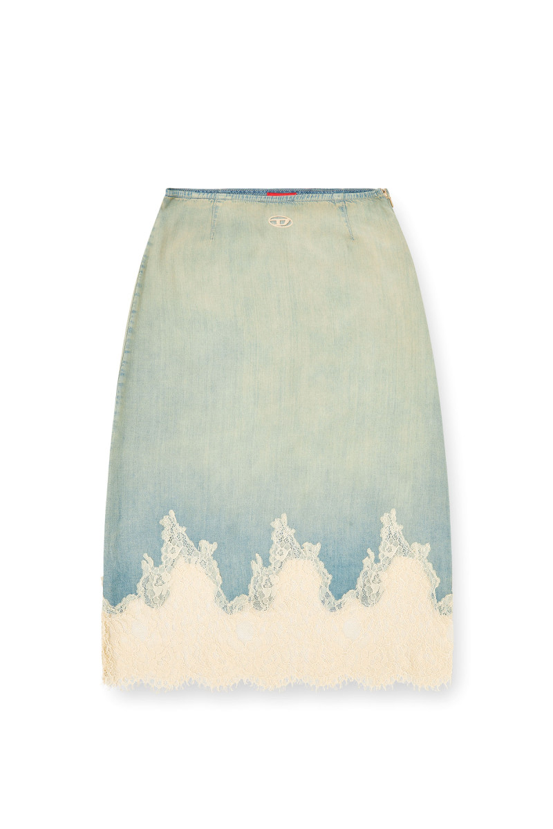 Sukňa Diesel De-Mersy-S Skirt Denim