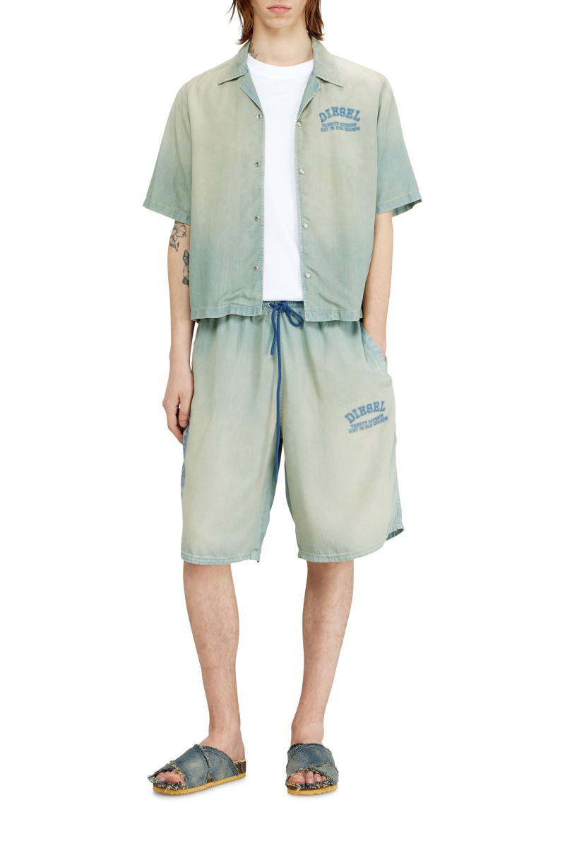 Šortky Diesel D-Enimos-Short-S2 Shorts Denim