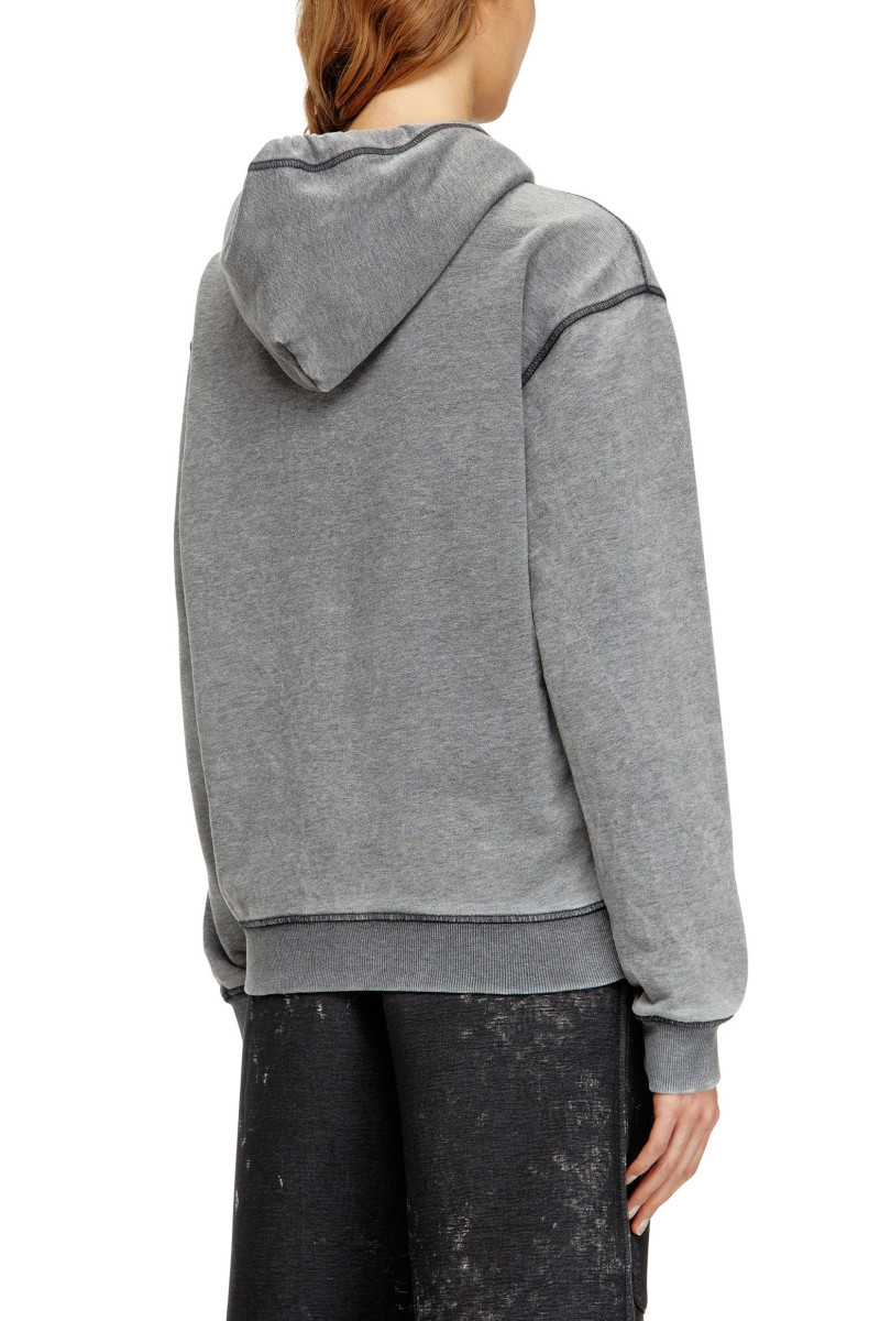 Mikina Diesel F-Normy-Hood-S1 Sweat-Shirt Black