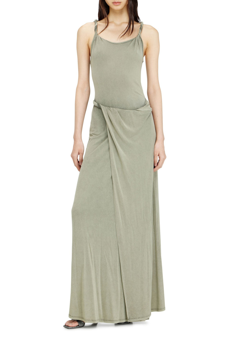 Šaty Diesel D-Estiga-S1 Dress Greeb/Grey