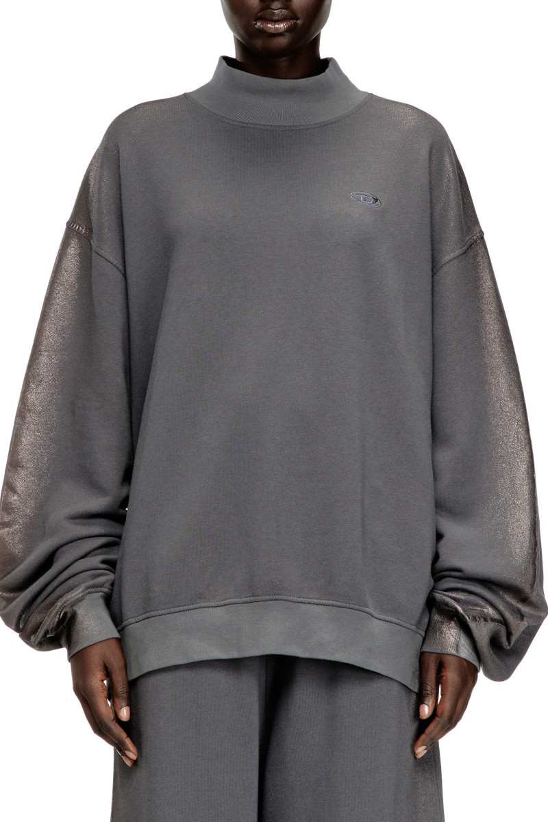 Mikina Diesel F-Alexan-S1 Sweat-Shirt Black Oyster