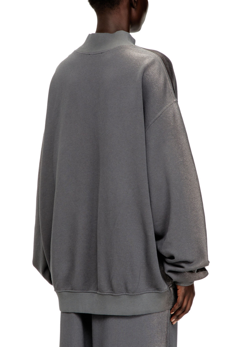Mikina Diesel F-Alexan-S1 Sweat-Shirt Black Oyster