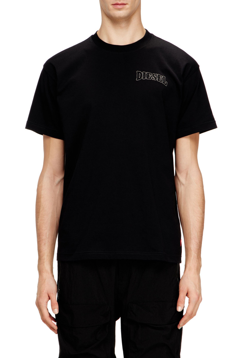 Póló Diesel T-Norm-V16 T-Shirt Black