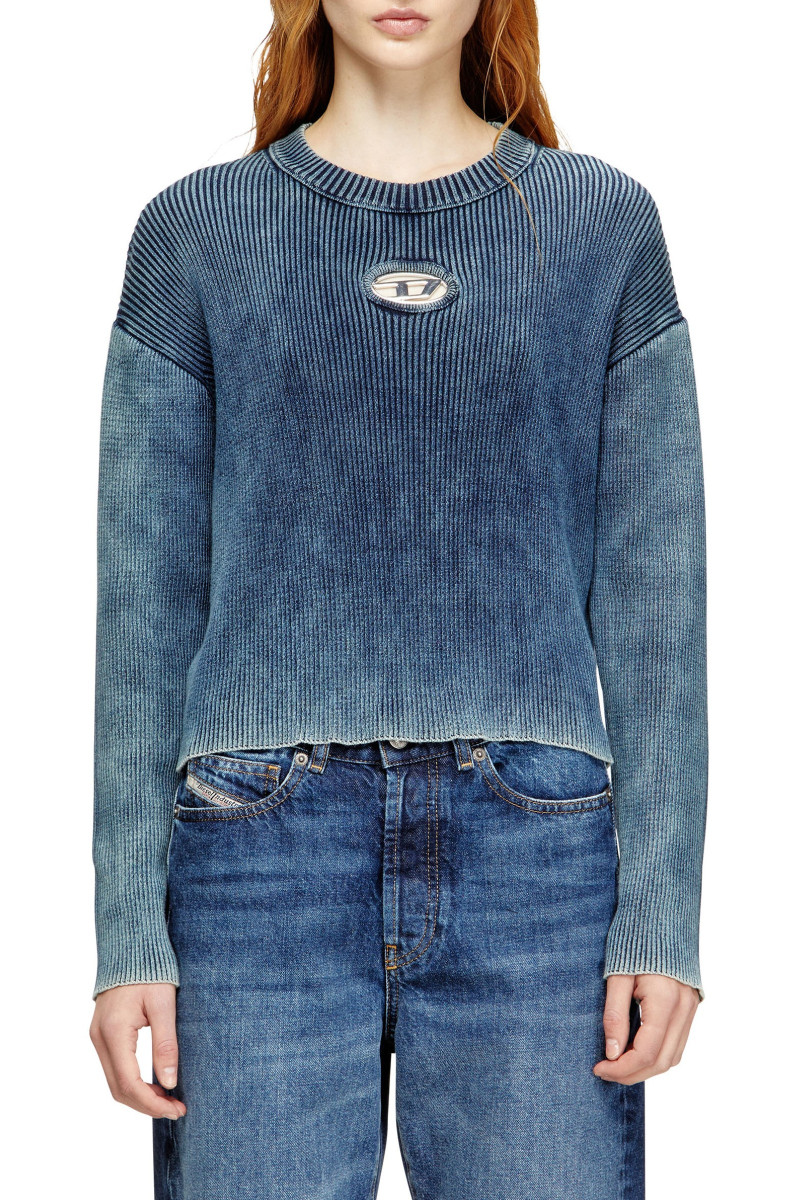 Sveter Diesel M-Anchorex Knitwear Peacoat