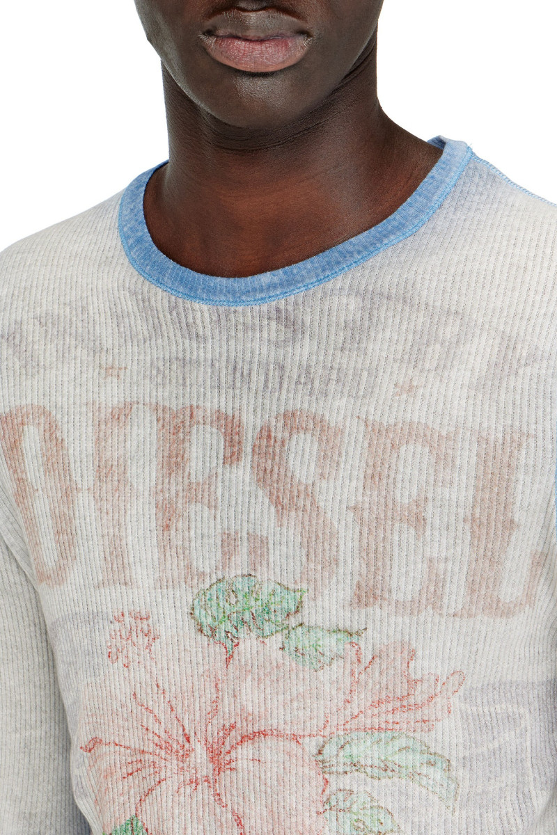Tričko Diesel T-Gaspar Tank Top Blue