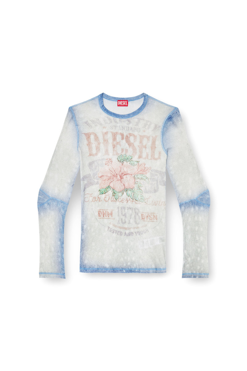 Tričko Diesel T-Gaspar Tank Top Blue