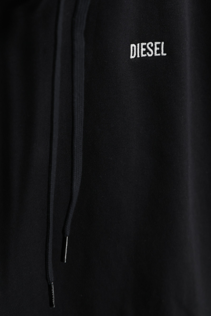 Mikina Diesel S-Macs-Hood-V3 Sweat-Shirt Black