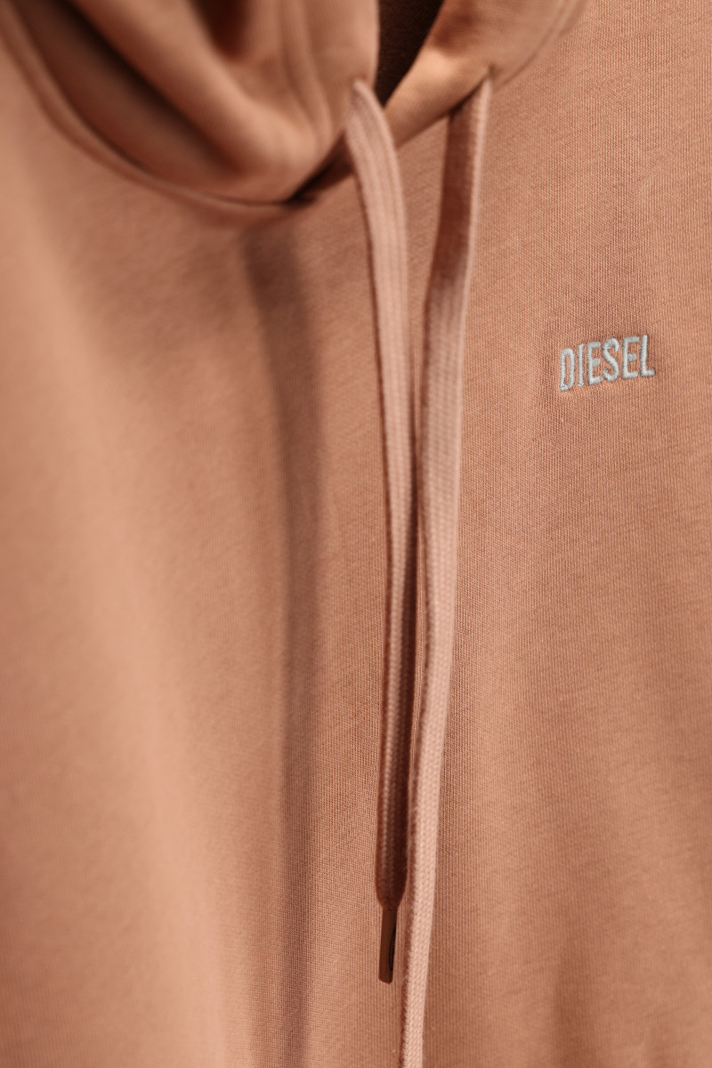 Mikina Diesel S-Macs-Hood-V3 Sweat-Shirt Mocha Mousse