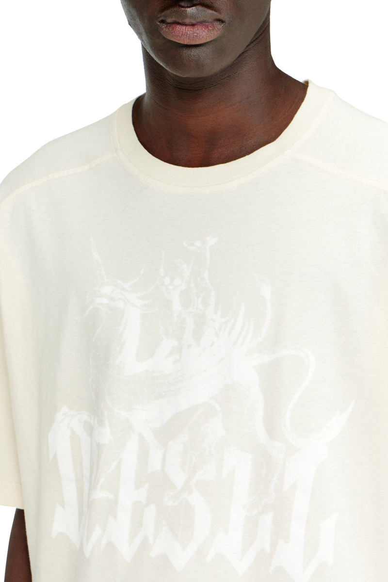 Tričko Diesel T-Jussi-A T-Shirt Off White