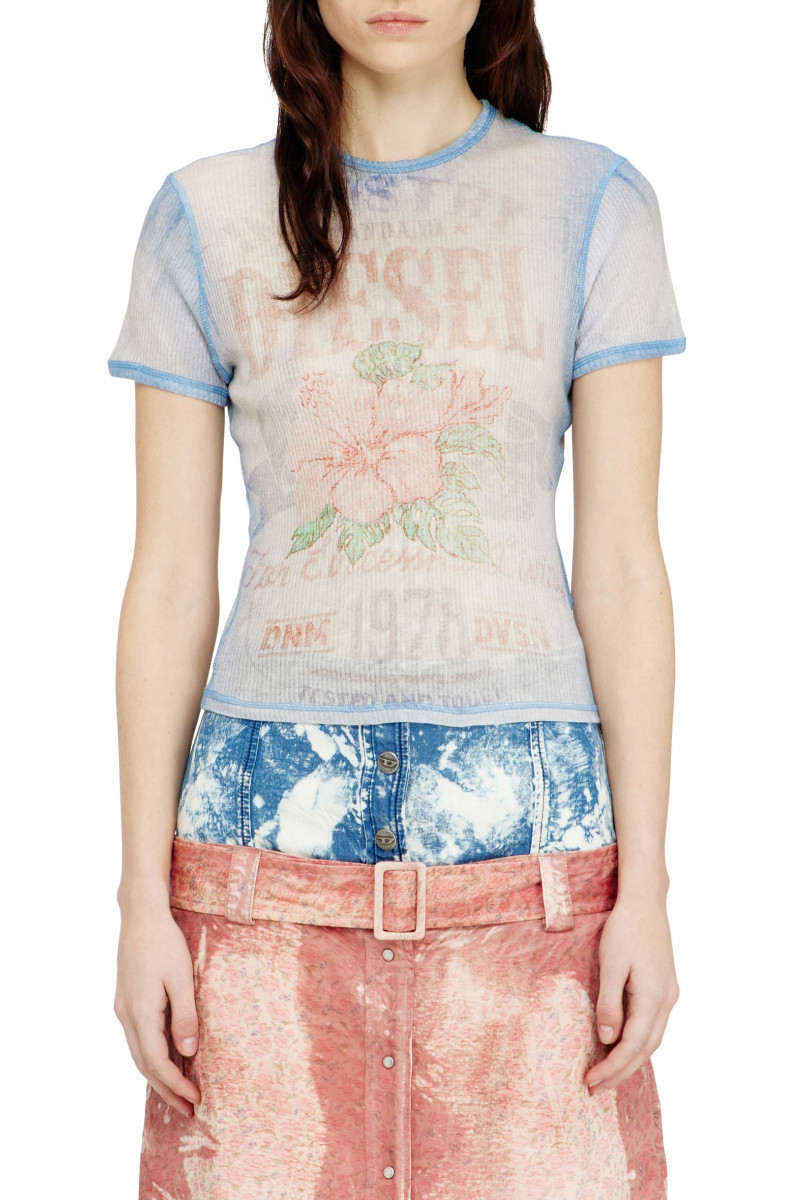 Tričko Diesel T-Iana T-Shirt Blue