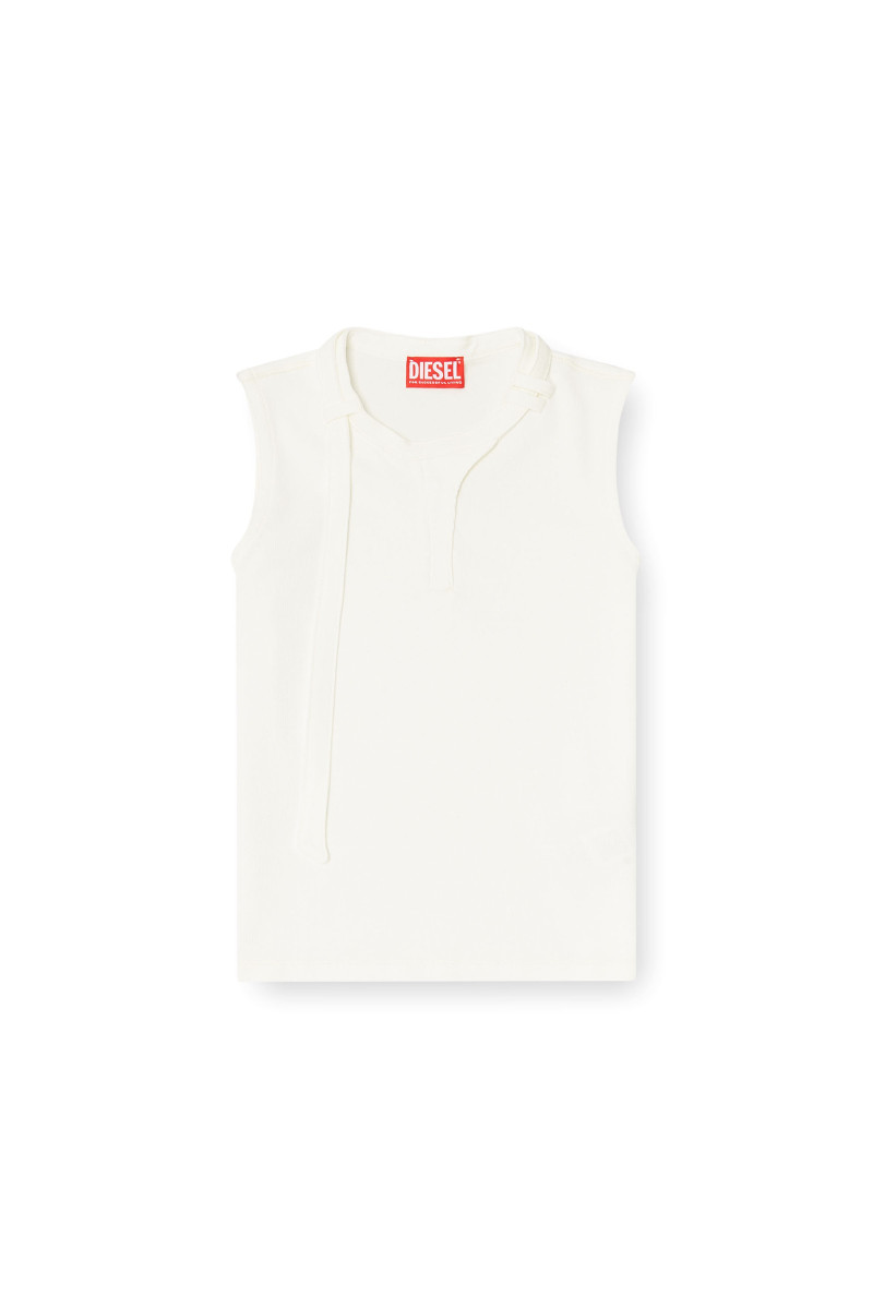 Top Diesel T-Iara Tank Top Off White