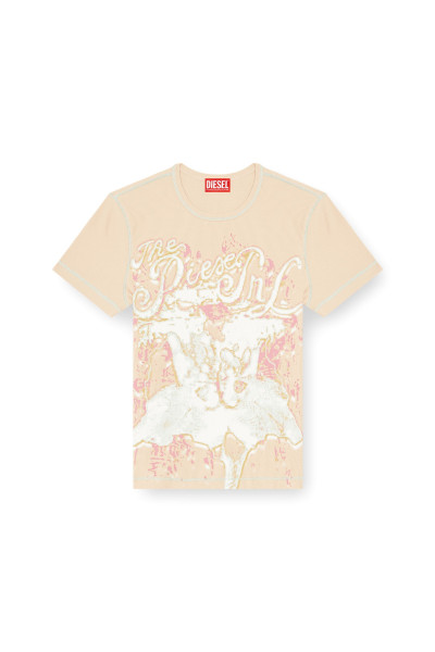 PÓLÓ DIESEL T-BRENDA T-SHIRT - Kép 5