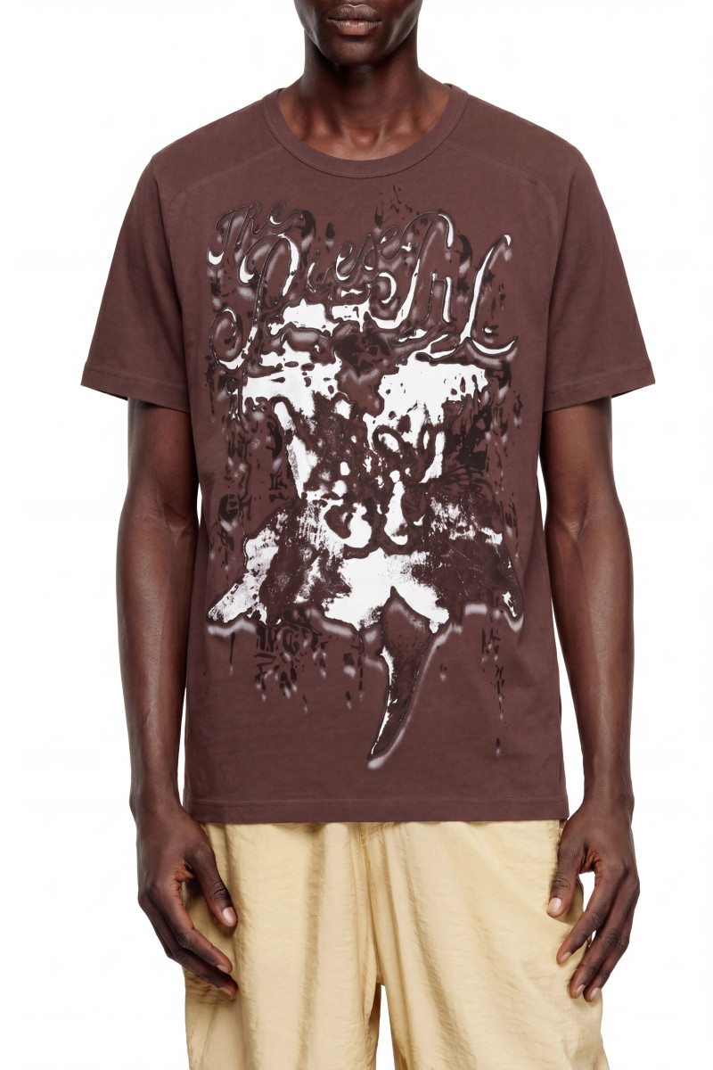 Póló Diesel T-Taddy T-Shirt Brown