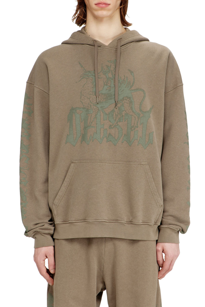 Mikina Diesel S-Griffon Sweat-Shirt Brown