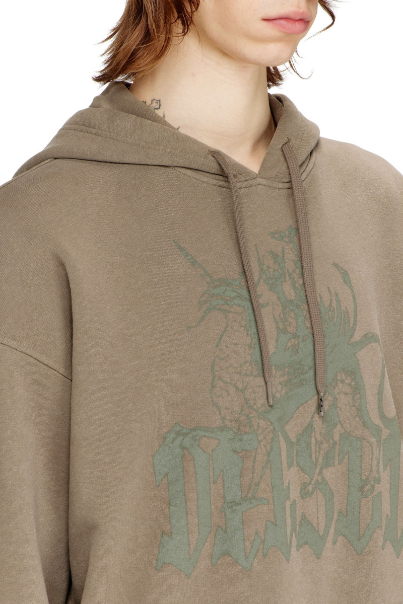 Mikina Diesel S-Griffon Sweat-Shirt Brown