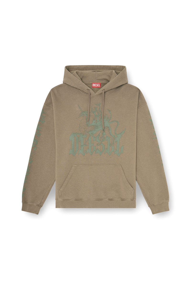 Mikina Diesel S-Griffon Sweat-Shirt Brown