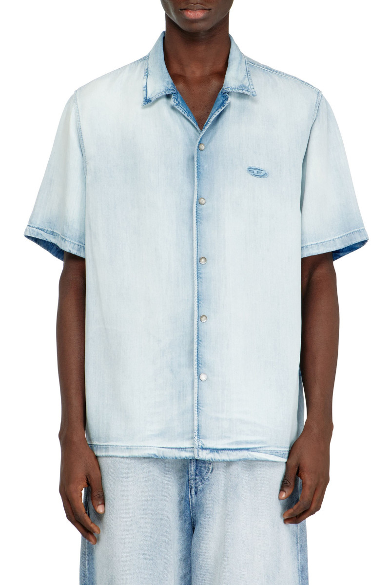 Košeľa Diesel D-Nabil-Fsi Shirt Denim