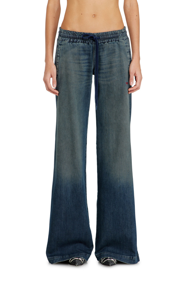 Džínsy Diesel 2078 D-Ainty Jogg Sweat Jeans Denim