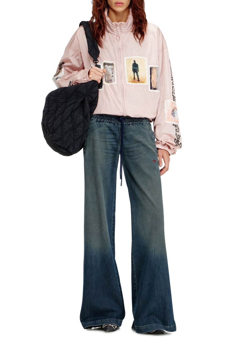 Džínsy Diesel 2078 D-Ainty Jogg Sweat Jeans Denim