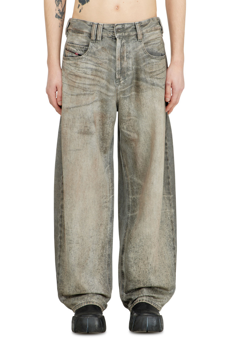 Džínsy Diesel 1997 D-Enim-M-Fsi2 Trouse Black/Denim