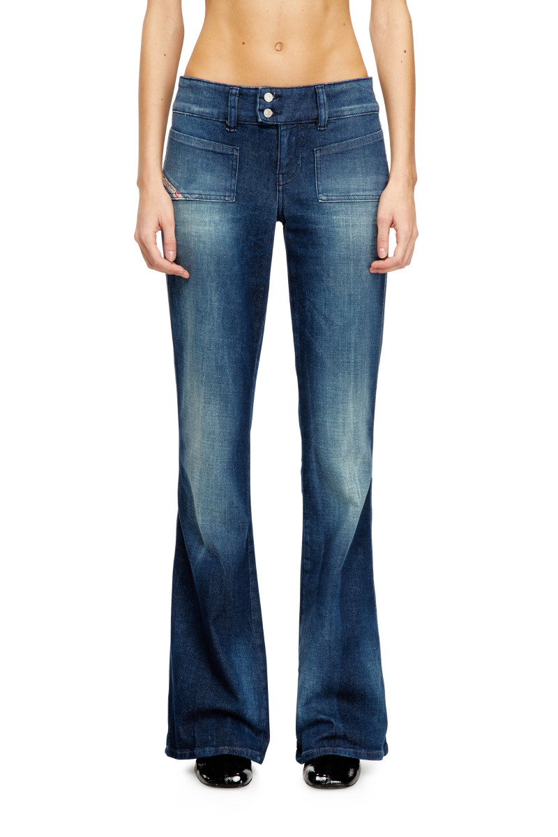Levně Džíny diesel d-hush trousers denim