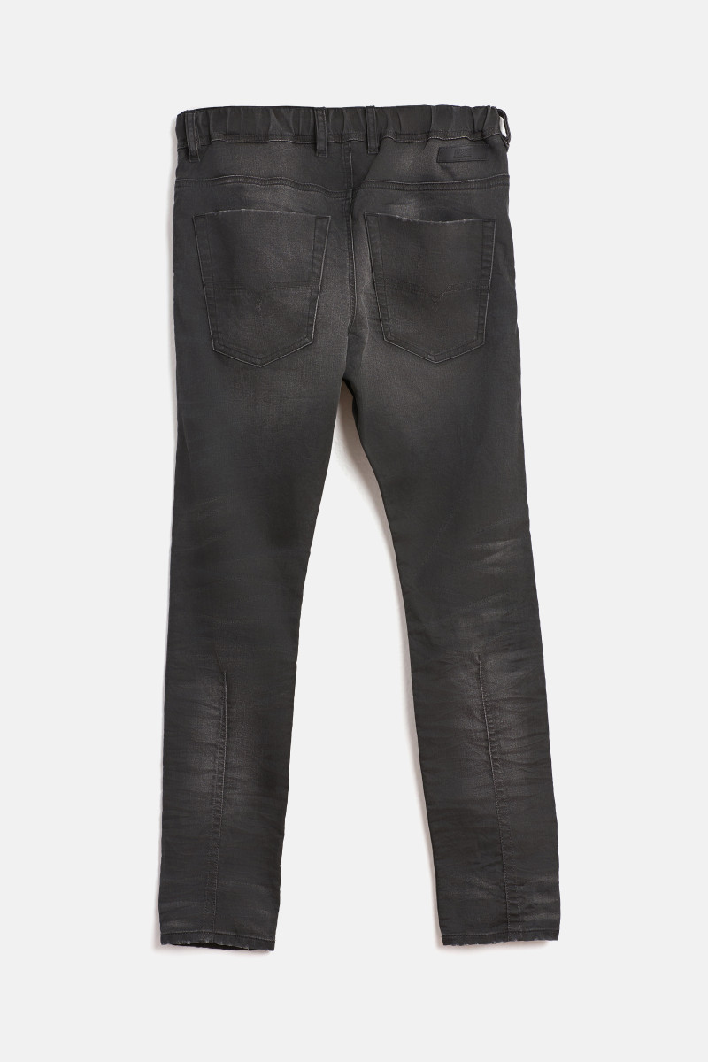 Džínsy Diesel E-Krooley Jogg Sweat Jeans Black/Denim