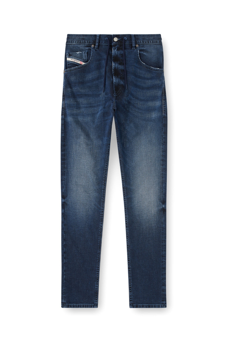 Džínsy Diesel 2032 D-Krooley-B Jogg Sweat Jeans Denim