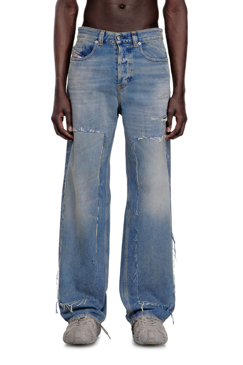 Džínsy Diesel 2001 D-Macro Trousers Denim