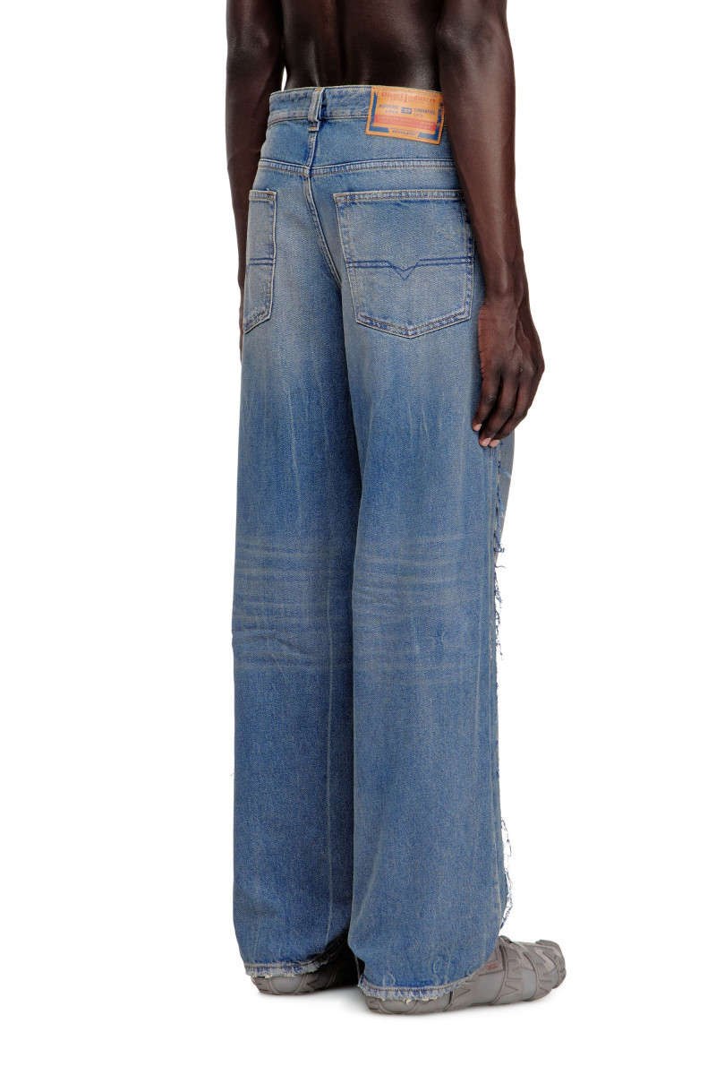 Džínsy Diesel 2001 D-Macro Trousers Denim