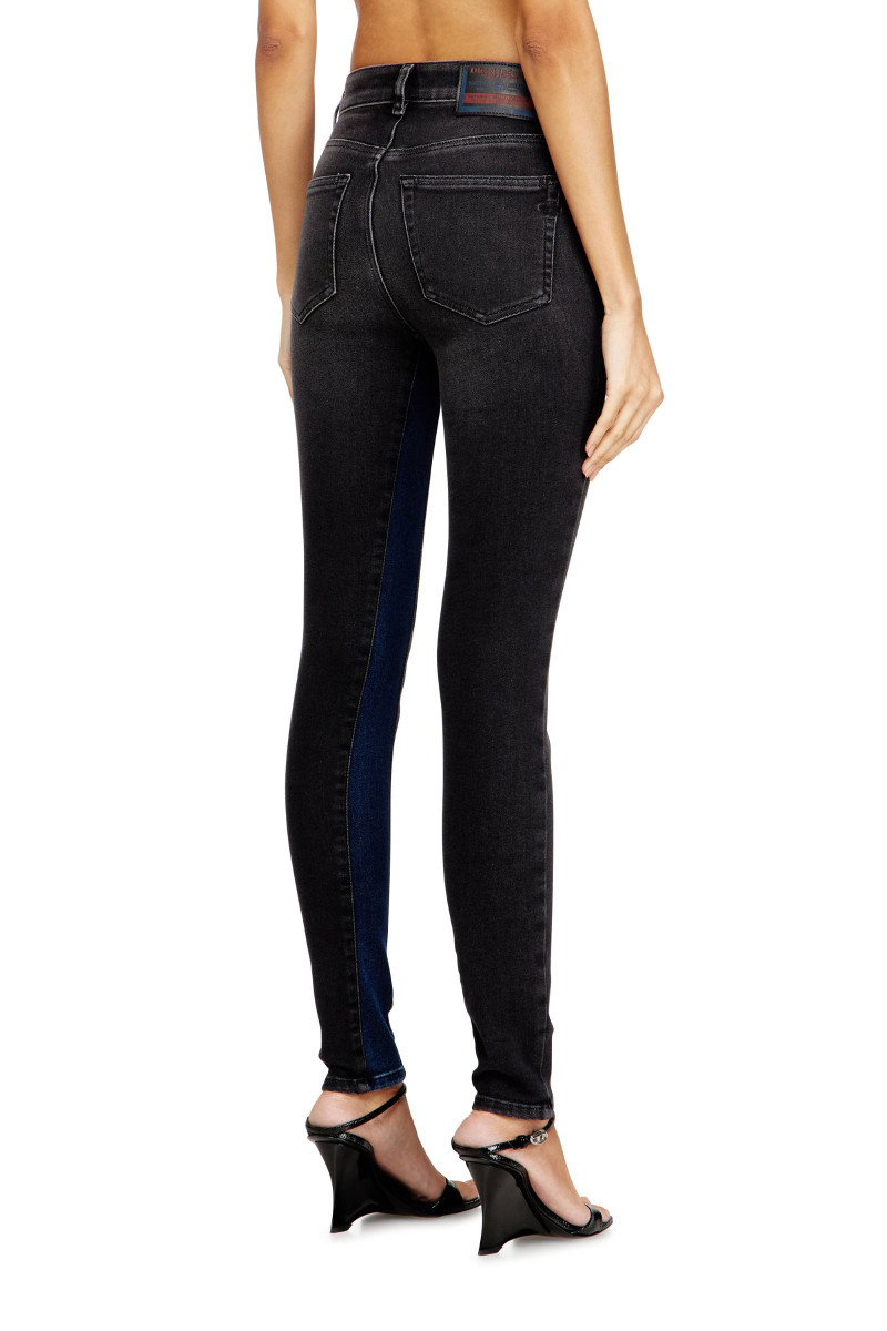 Džínsy Diesel 2017 Slandy-B Trousers Black/Denim