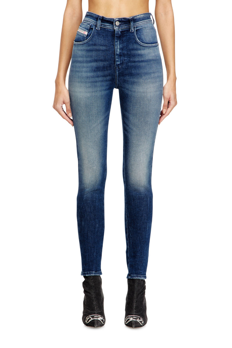 Džínsy Diesel 1984 Slandy-High Trousers Denim