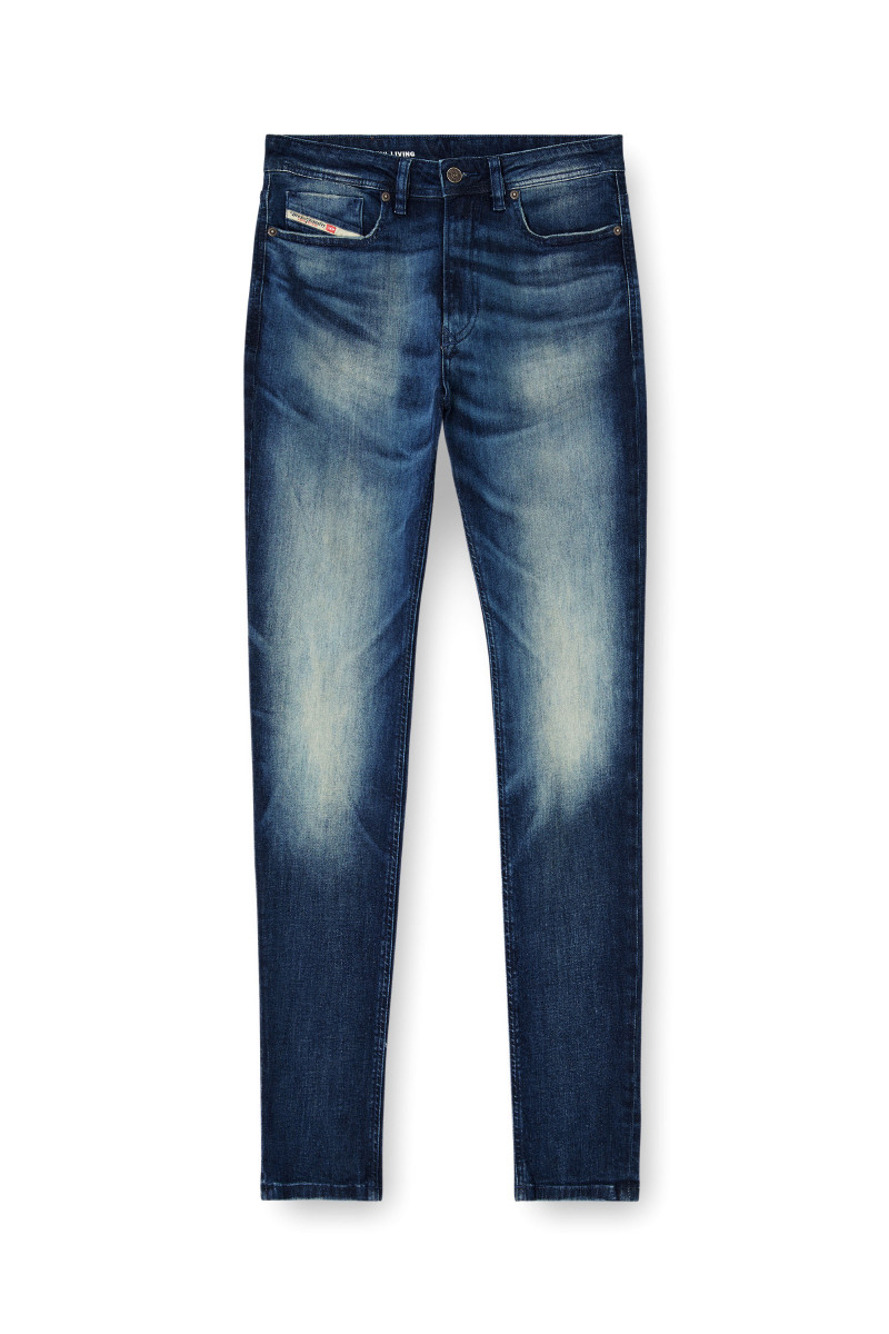 Džínsy Diesel 1979 Sleenker Trousers Denim