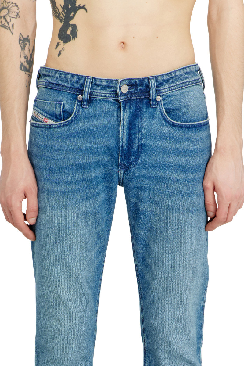 Džínsy Diesel 1979 Sleenker Trousers Denim