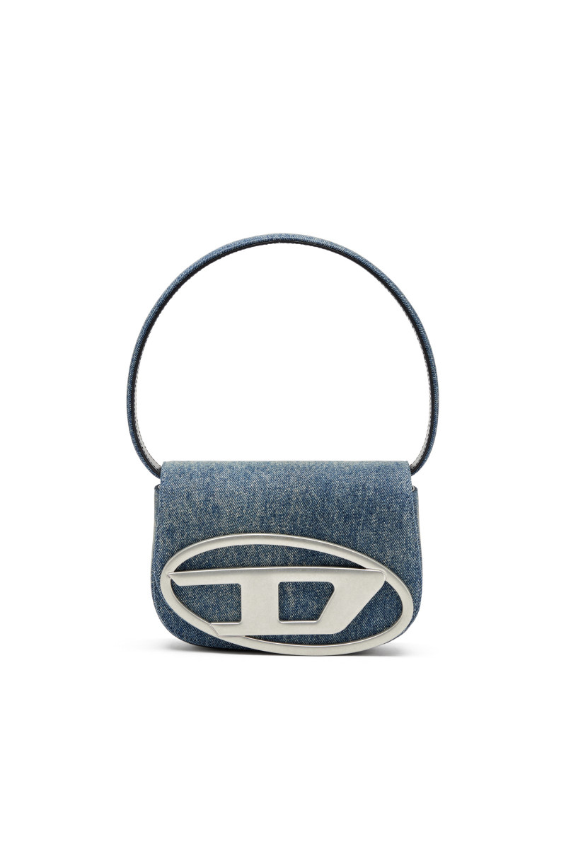 Levně Kabelka diesel 1dr shoulder bag medium blue denim